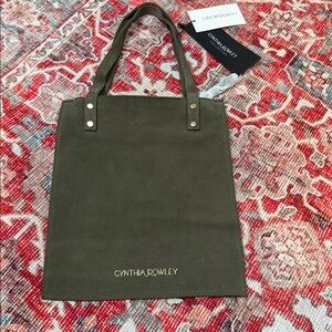 Suede Cynthia Rowley mini tote